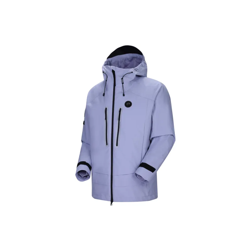 Panda China Panda Series Water Resistant Windproof Wear Resistant Warm Water Repellent Windbreaker Jacket Unisex-7