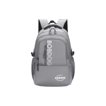 BOBDOG Oxford Backpack Large Size Men's Black/Gray/Blue