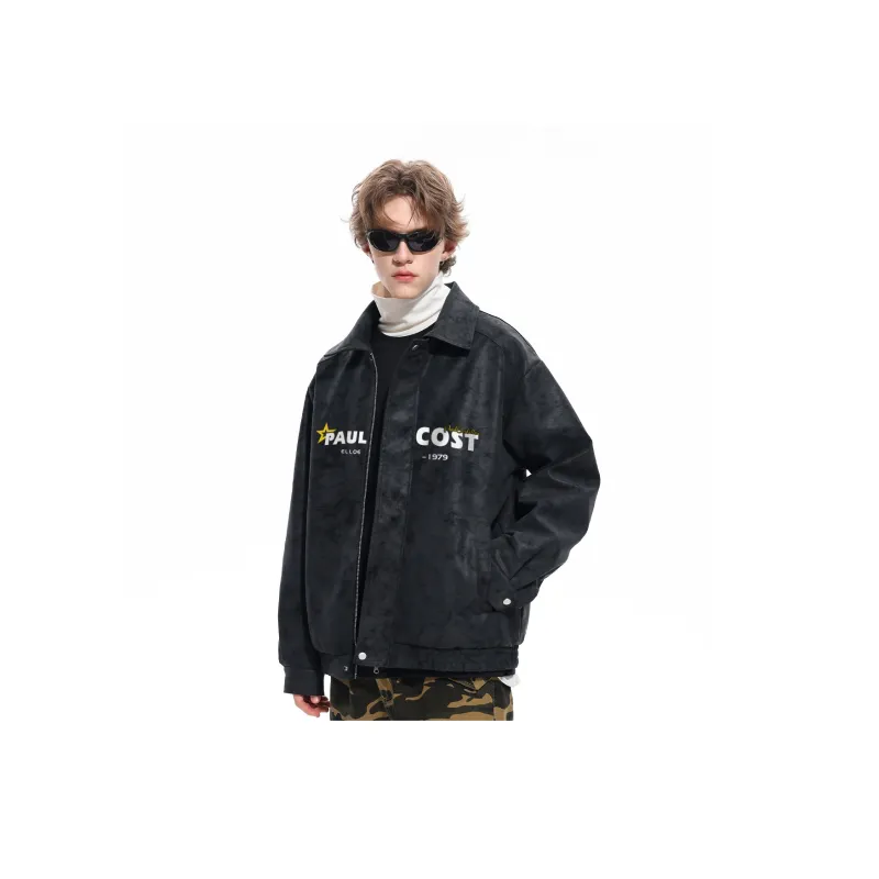 PAUL COSTELLOE Leather Jacket Unisex-9