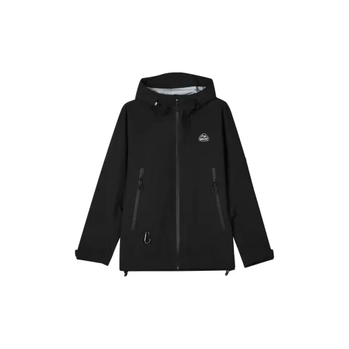 Skechers Windbreaker Jackets Unisex Carbon Black