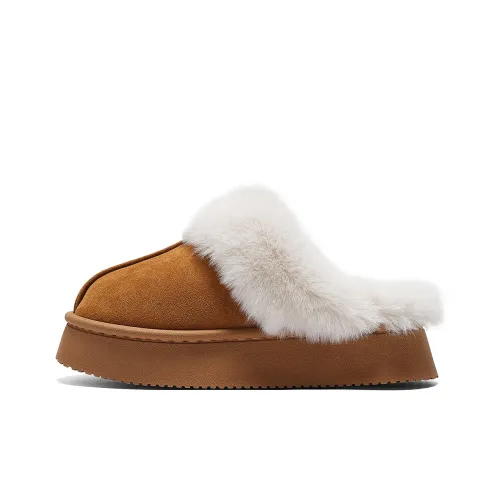 HUANQIU Abrasion-Resistant Slip-Resistant Wrap-toe Slippers Unisex