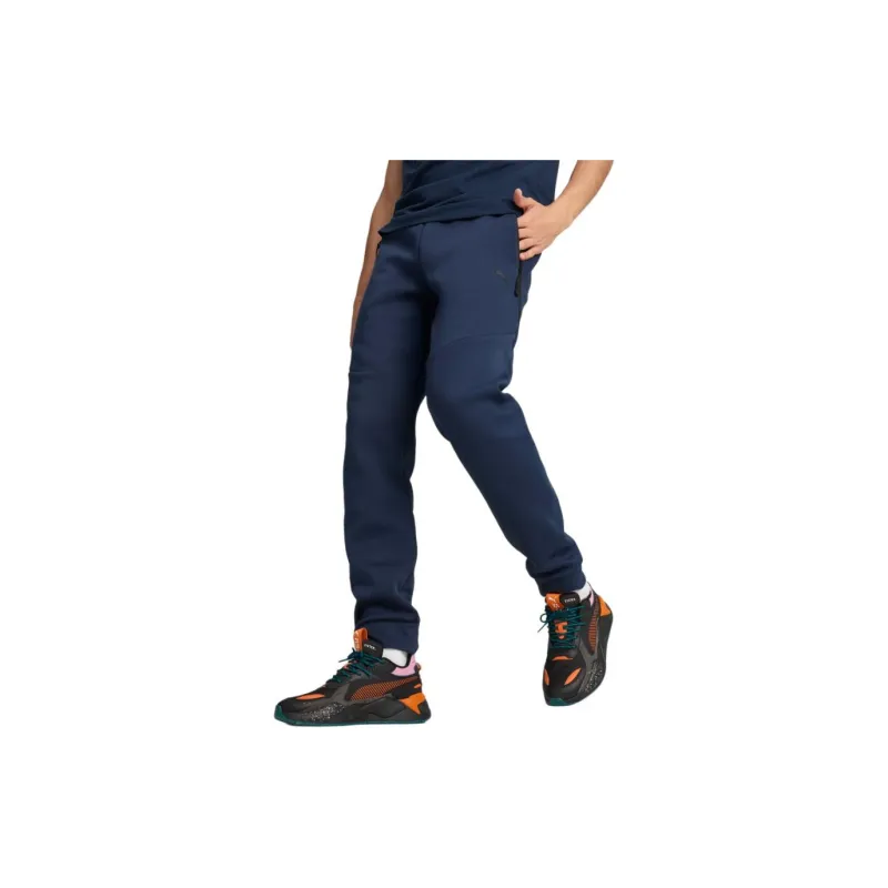 PUMA DRYCELL Tech Knitted Sports Pants Men's Marine Blue-4