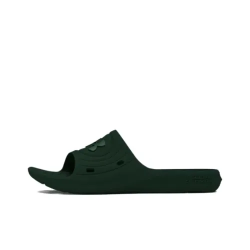Under Armour Locker 4 Slip-Resistant Quick Dry Slide Slippers Men's Green