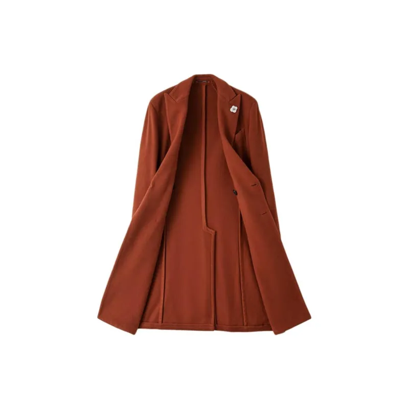 LARDINI Coats Men Orange-2