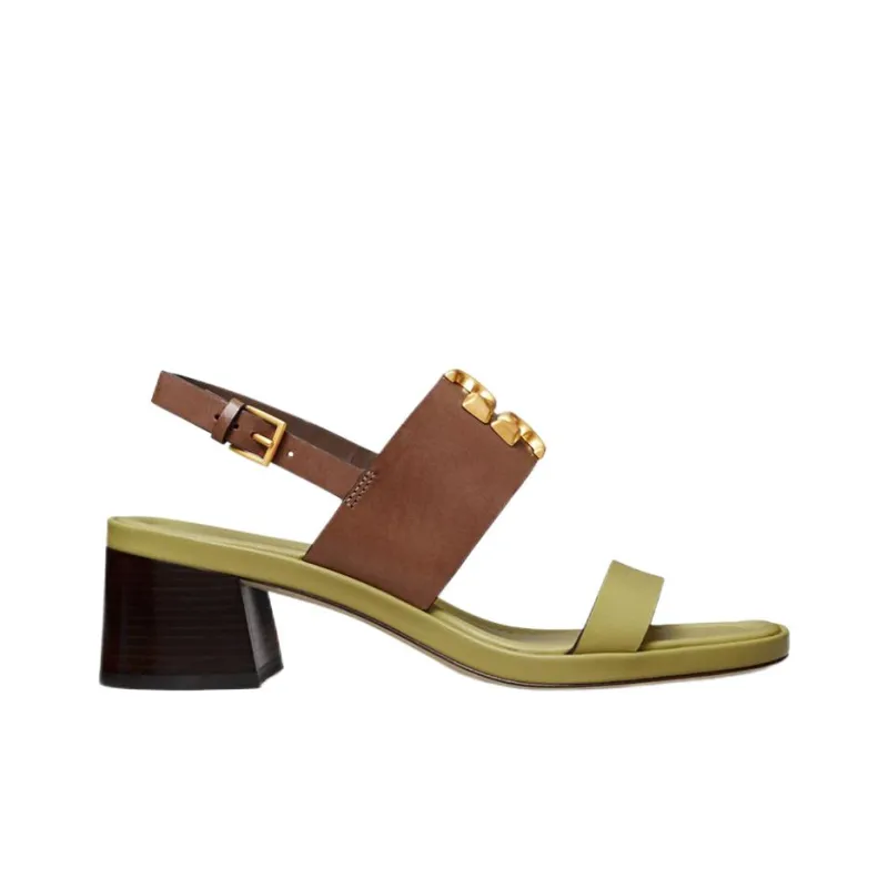 TORY BURCH Eleanor Strap Sandals Women's Brown-3