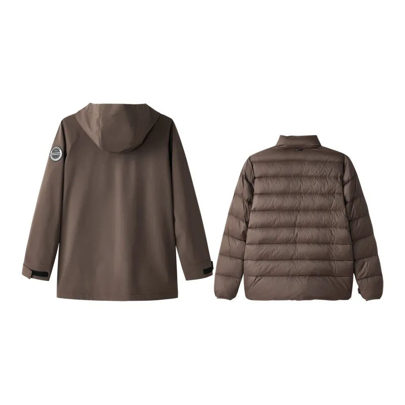 Skechers Windbreaker Jacket Women's Chocolate Brown-2