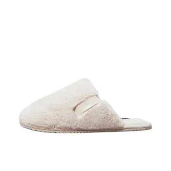 CKJ CALVIN KLEIN JEANS Wrap toe Slippers Women's White