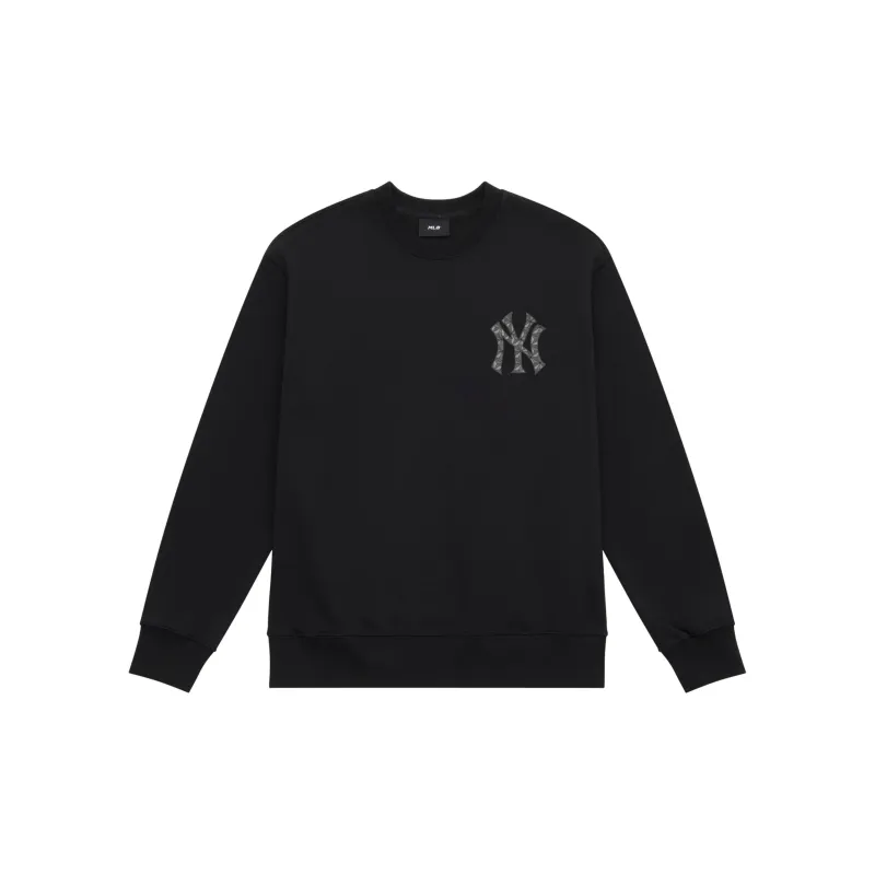 MLB MONOGRAM Collection New York Yankees FW24 Sweatshirt Unisex Black-1