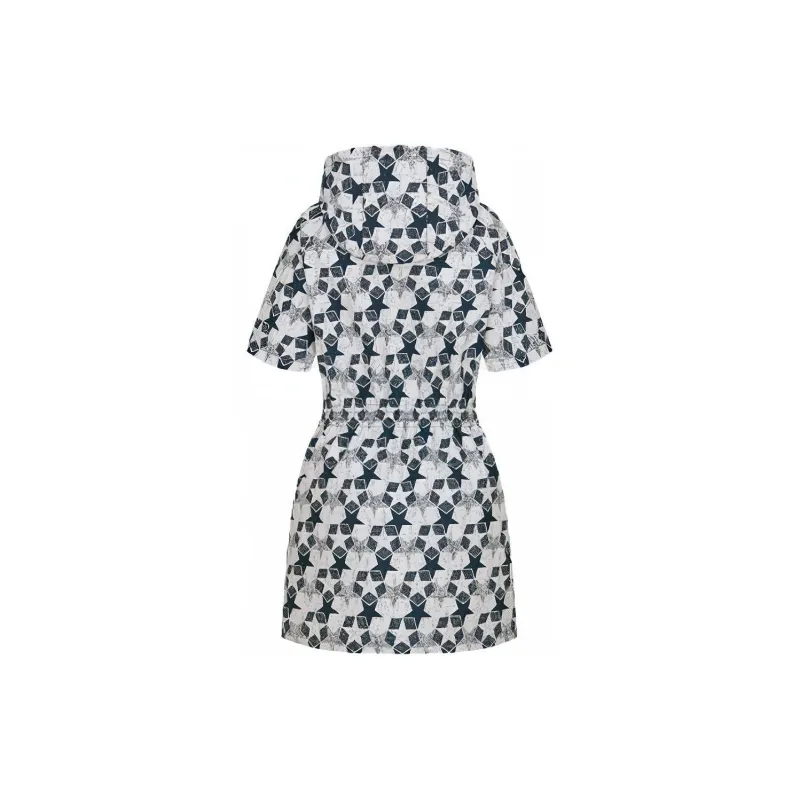 DIOR Short Sleeved Dresses Women's Blue-1