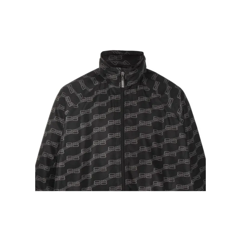 Balenciaga Bb Monogram Lightweight Jacket-4