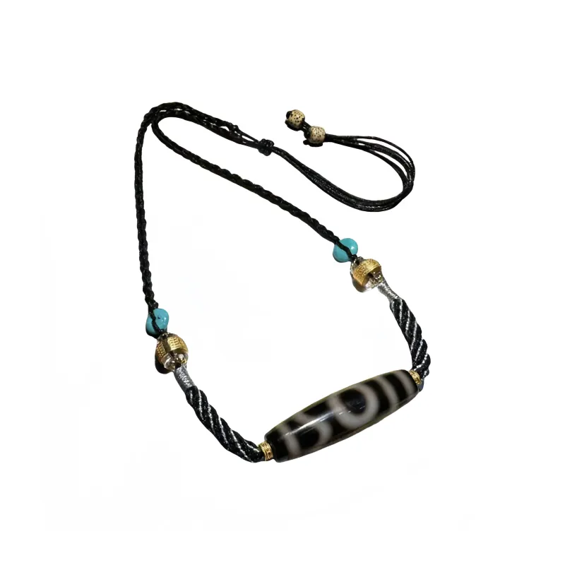 Xifeng Building Agate Jade Necklaces Unisex-5