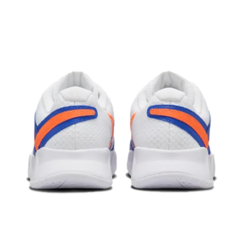 Nike Court Lite 4 Abrasion Resistant Low Top Tennis Shoes Unisex Gray Blue-4