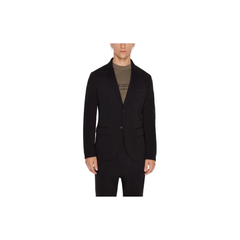 ARMANI EXCHANGEAE Business Suit Coat Men's Black-3