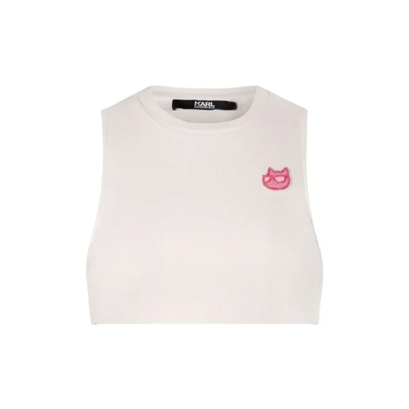 KARL LAGERFELD SS24 Tank Top Women's White-2