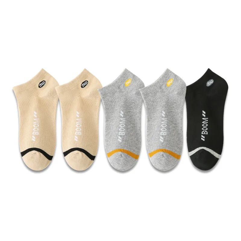 Mulong Family No Show Socks Men's 10 Pack Mixed Color-20