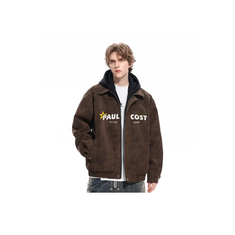 PAUL COSTELLOE Leather Jacket Unisex-14