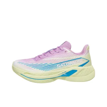 SALOMON SPECTUR 2 Anti Slip Wear Resistant Low Top Training Running Shoes Women's Purple Green