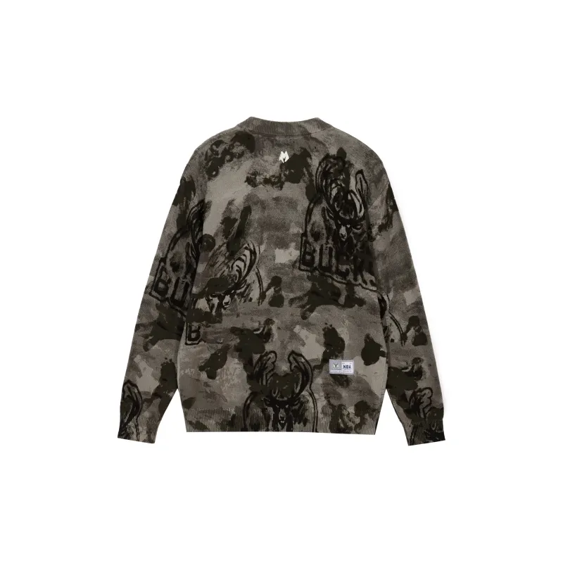 JACK JONES· x NBA Cardigan Sweater Knitwear Men's-1