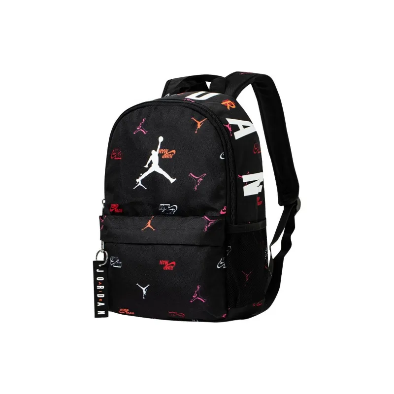 Jordan Polyester Backpack Small Size Unisex Black-1