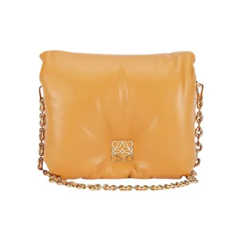 LOEWE Goya Puffer Chained Shoulder Bag