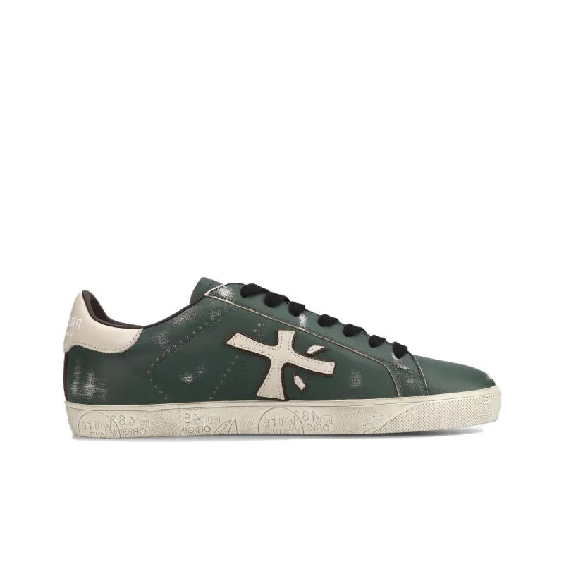 PREMIATA Steven Low-Top Skateboard Shoes Men's Green-1