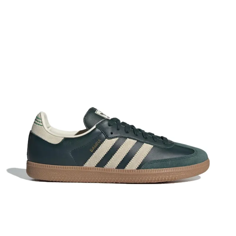 Adidas Samba Og Shadow Green Cream White Gold Metallic-1