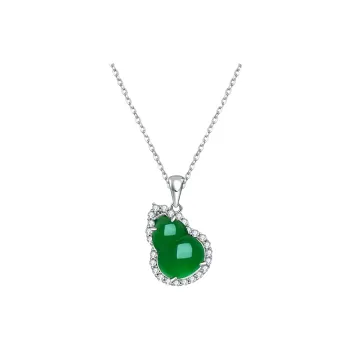 ME LUXE Jade Necklaces Women's
