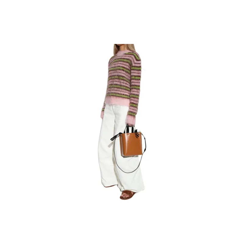 MARNI Striped Crewneck Knit Jumper-2