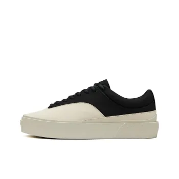 EQLZ EQUALIZER Fault 22 Anti Slip Wear Resistant Low Top Skateboard Shoes Unisex Black White
