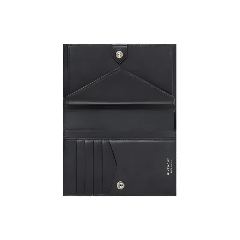 GIVENCHY Antigona Cow Leather Wallet Women's Black-3