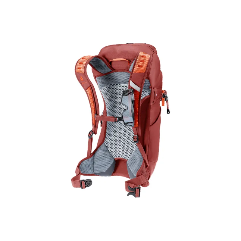 DEUTER Recycled Polyamide Outdoor Hiking Bag Backpacks Women's Paprika Wood Color-9
