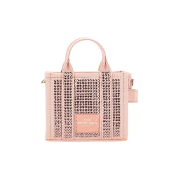 MARC JACOBS Canvas Tote Bag, Shopping Bag, Handbag Women's Pink