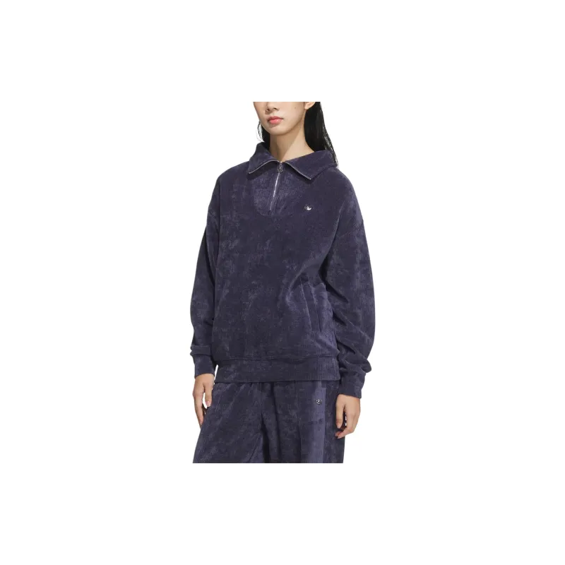 Adidas Originals Sweatshirt Women's Dark Navy Blue-1