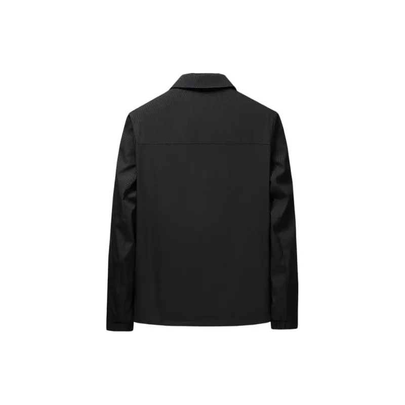 PIERRE CARDIN Jackets Coats Men's Black-2