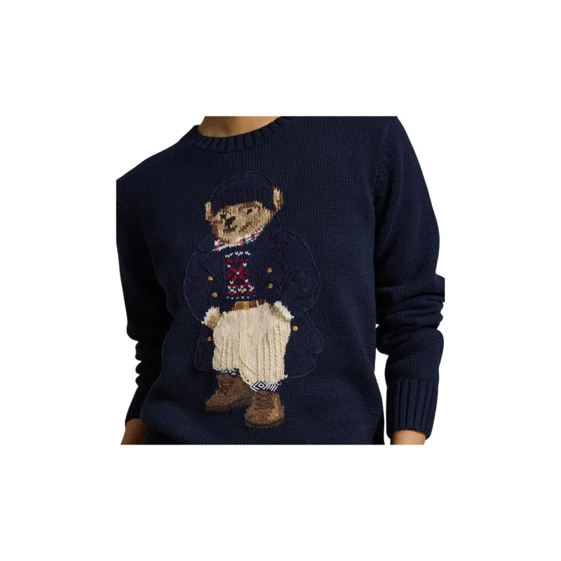 Polo Ralph Lauren FW24 Knitwear Women's Navy Blue-4