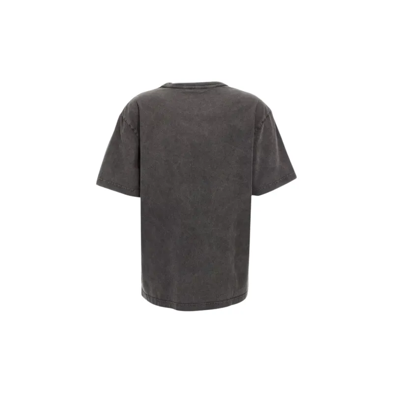Alexander Wang Blade Logo Shrunken Tee Washed Cedar-1