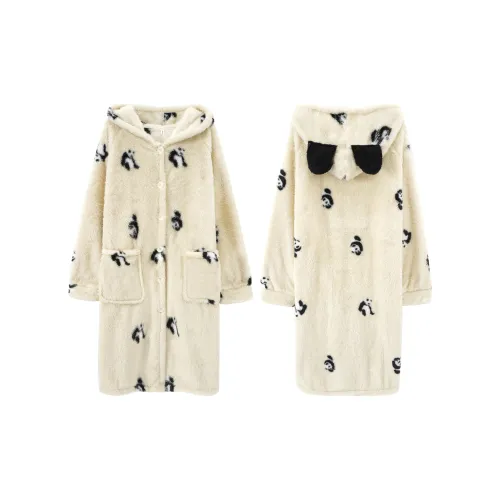 Ta Yan Pajama Robe Women's Apricot