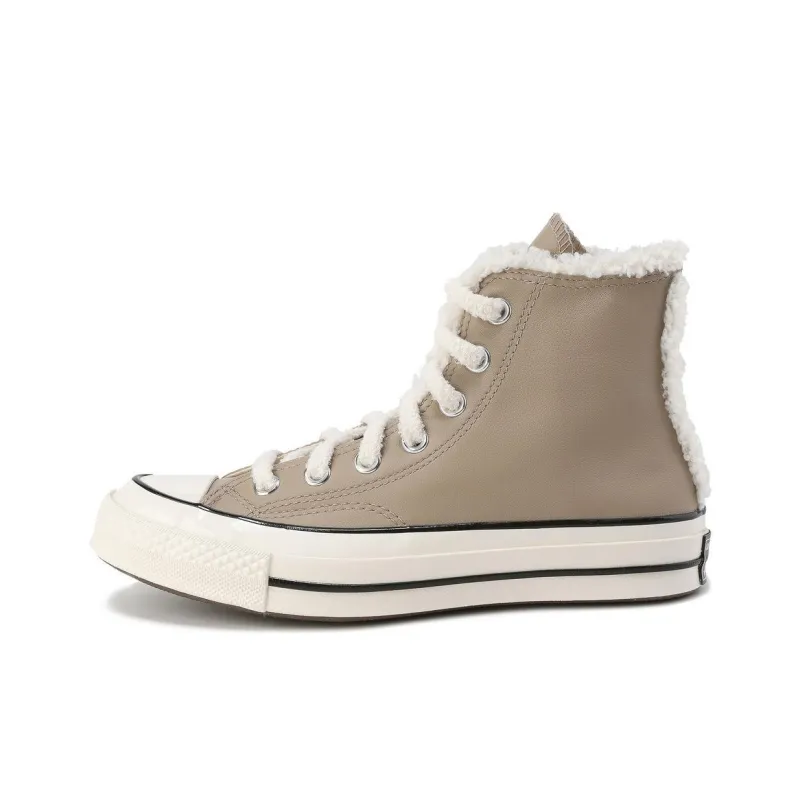 Converse 1970s Anti Slip Wear Resistant High Top Canvas Shoes Unisex Brown-0