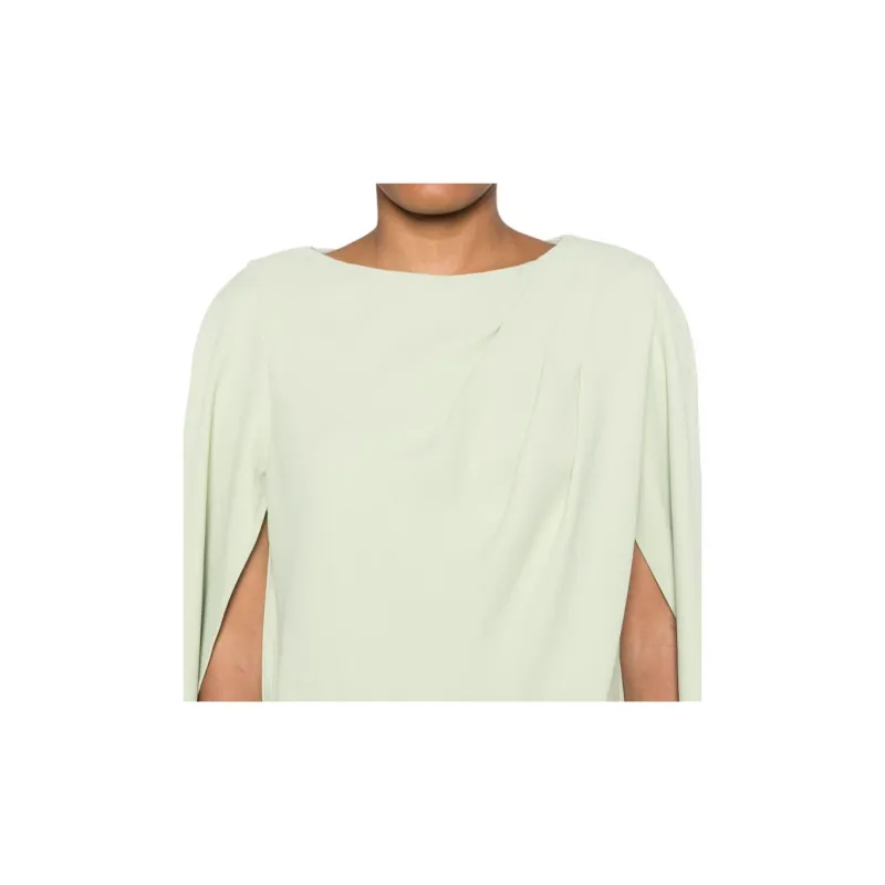 ELIE SAAB Cape Blouse-4