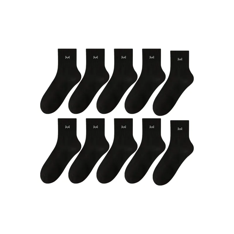 MIIOW Mid Calf Socks Unisex 10 Pack-9