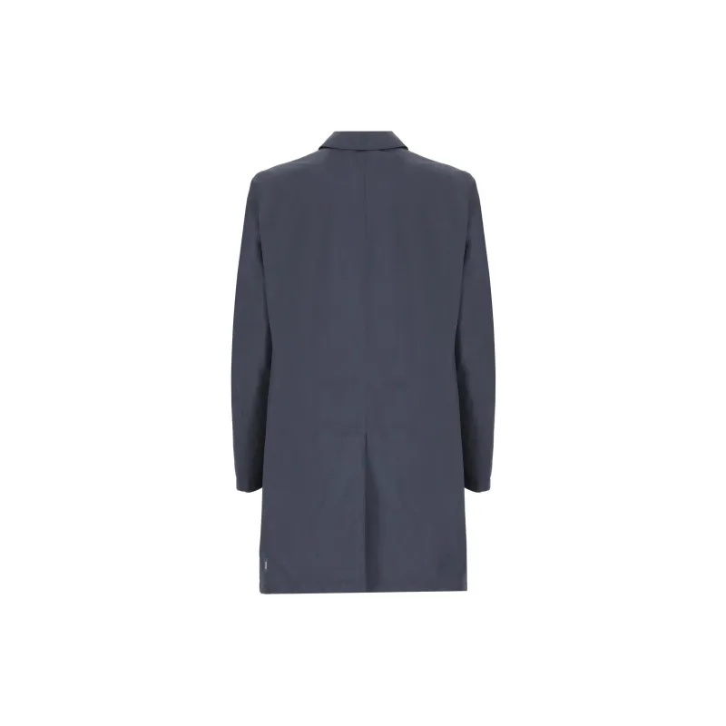 HERNO Laminar Collared Button Up Padded Coat-1