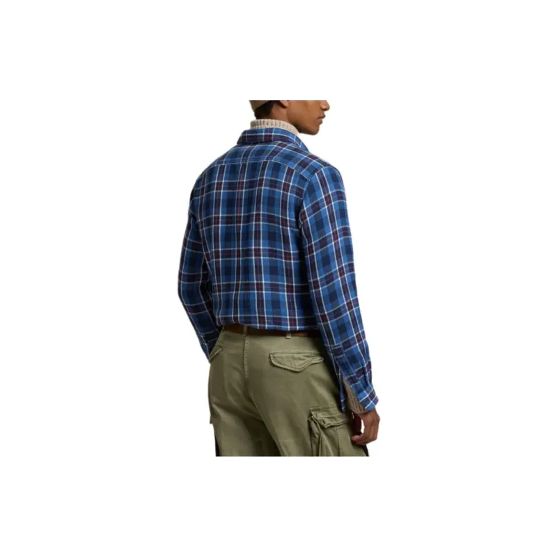 Polo Ralph Lauren FW24 Shirt Men's Blue-3