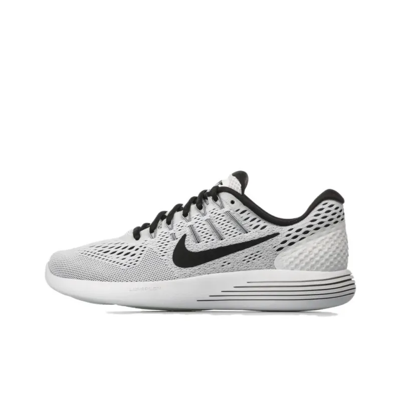 Nike Lunarglide 8 Slip Resistant Low Top Running Shoes Women's Gray-0