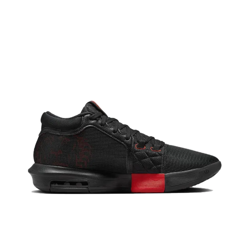 Nike LeBron Witness 8 Black University Red White-1
