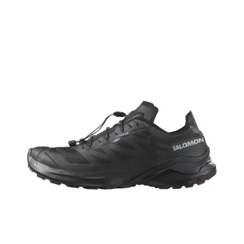 SALOMON Anti Slip Wear Resistant Low Top Running Shoes Men's Black