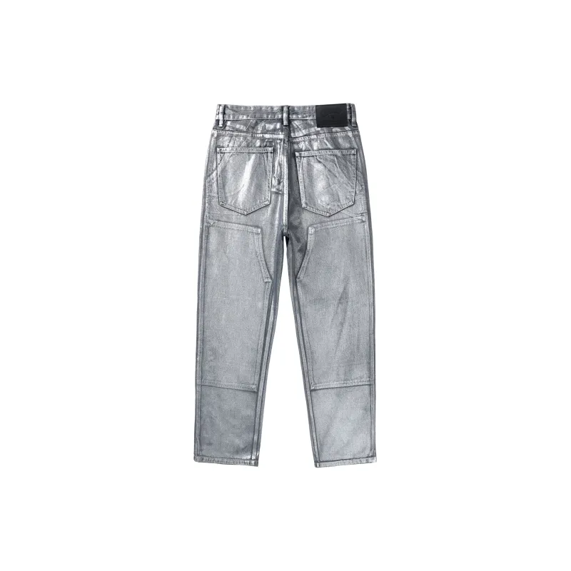 SANTASTIC Jeans Men Silver-1