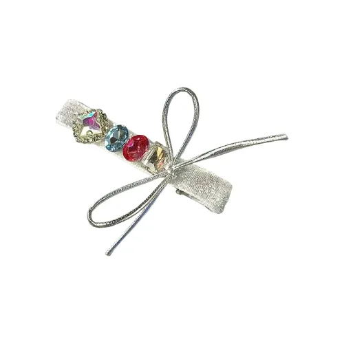 Connect The Past And The Present. Fabric Hair Clips Women's