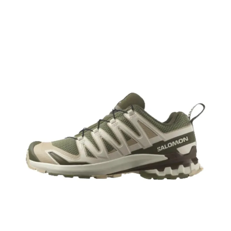 SALOMON XA Pro 3D V9 Anti Slip Wear Resistant Low Top Running Shoes Unisex Green-0