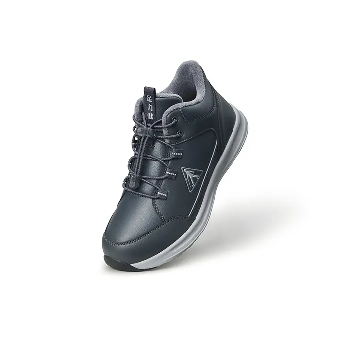 ZULIZ Cushioned Abrasion Resistant Slip Resistant Mid Top Fleece Lined Boots Unisex-3
