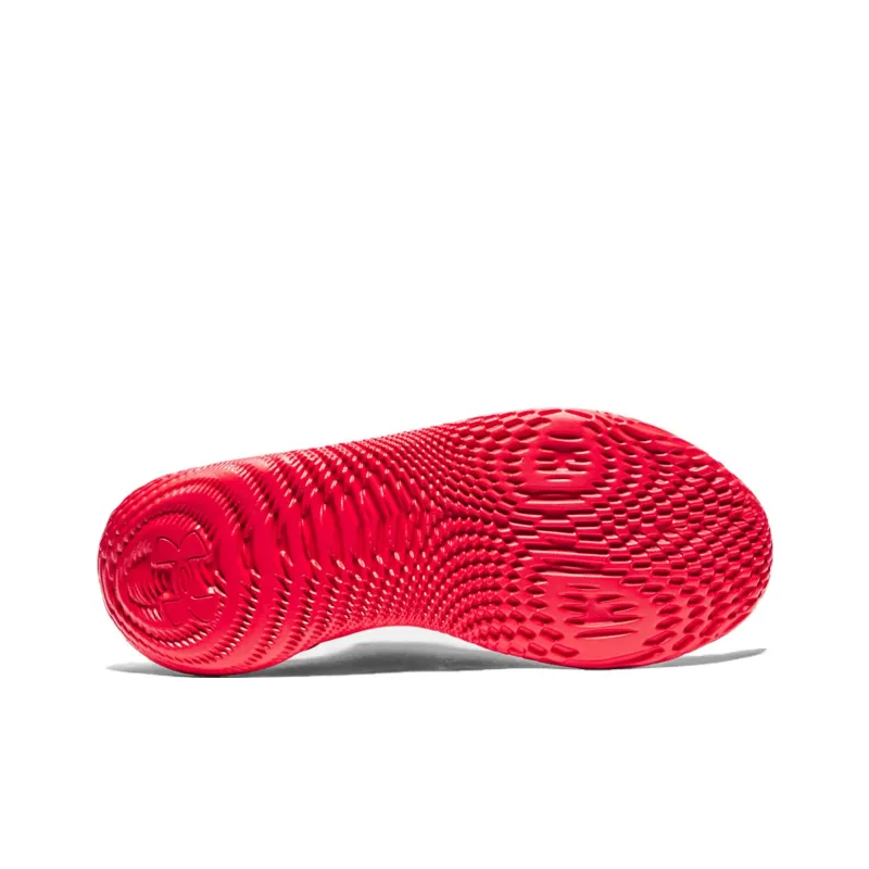 Under Armour SlipSpeed Anti Slip Wear Resistant Low Top Training Shoes Unisex Red-3